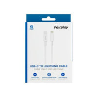 Câble USB-C vers Lightning 1m FAIRPLAY TPE 27W
